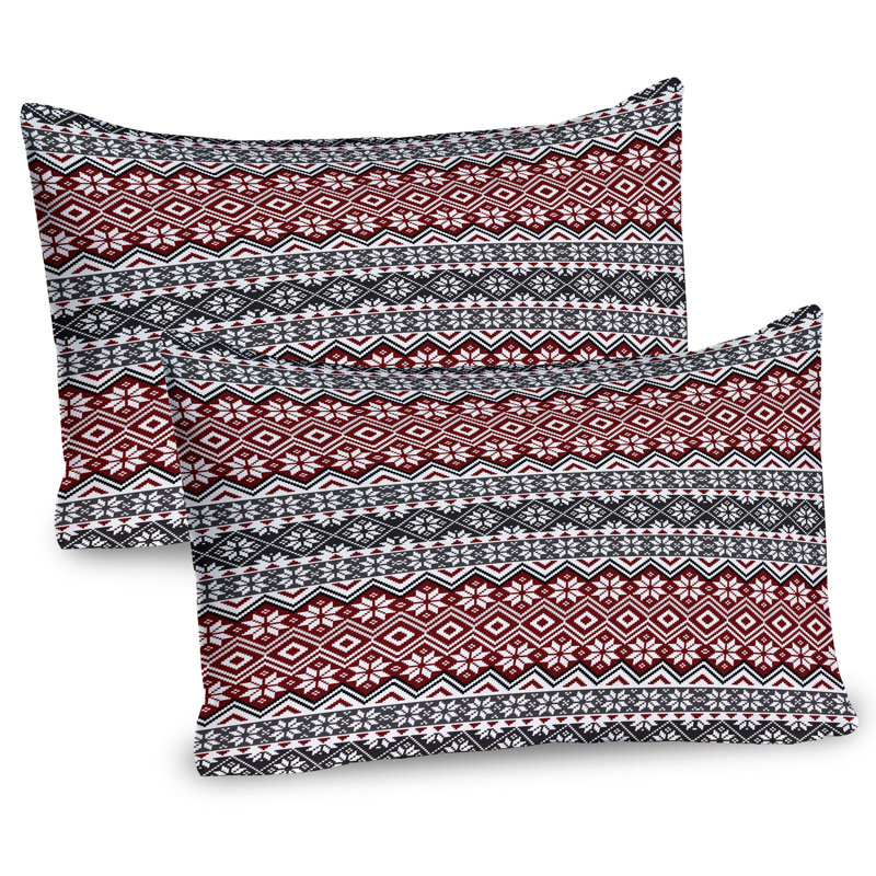 Ensemble de 2 taies décoratives Ambesonne, H 20 po x l 36 po