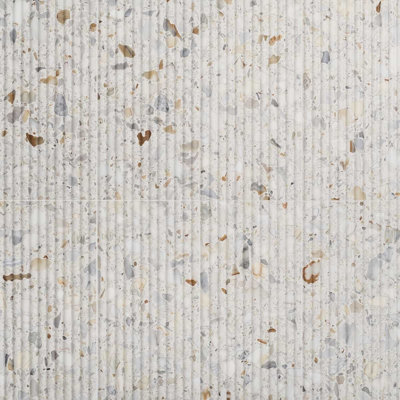 SAMPLE-Terrazzo Italy Fluted Honed Terrazzo Tile