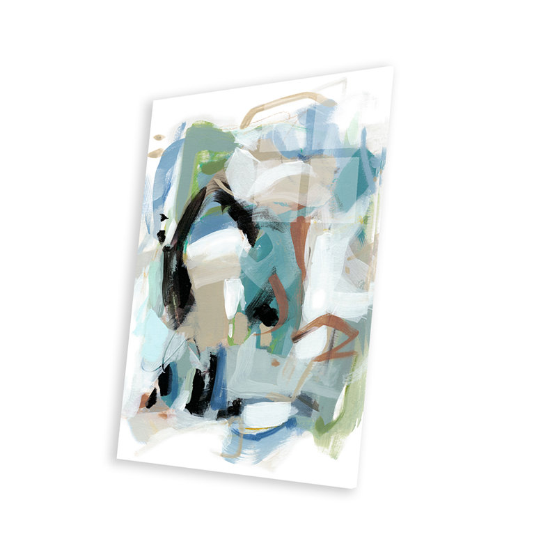 Impression d'automne III sur verre acrylique, H 24 po x l 16 po x P 0,25 po
