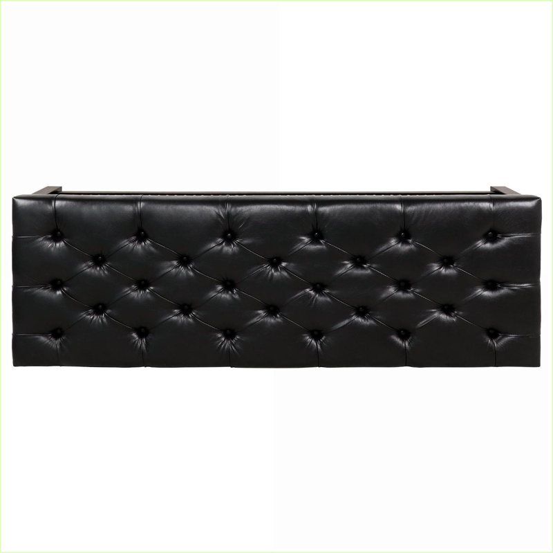 60-Inch Upholstered Bench for Bedroom Entryway | Walnut Brown | Solid Wood Legs