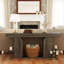Console de style rustique 70,9 po Gouldner-667741125