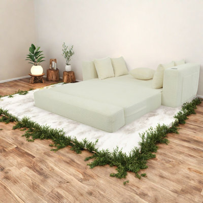 Spacious Foam Beds, Convertible Modern Storage Solution For Home