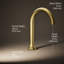 Occasion Deck-Mount Bath Spout With Cane Design-906833334