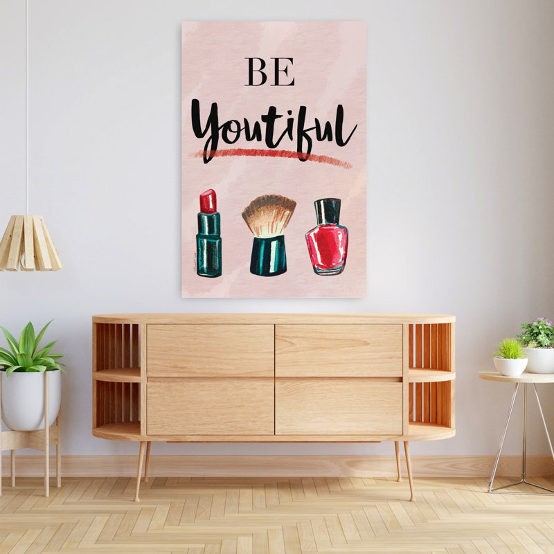 Be Beouty, art contemporain abstrait, H 48 po x l 32 po