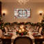 «Christmas Christmas Window with Snow and Ornaments», ensemble de 3 impressions d'art sur toile-1801073369