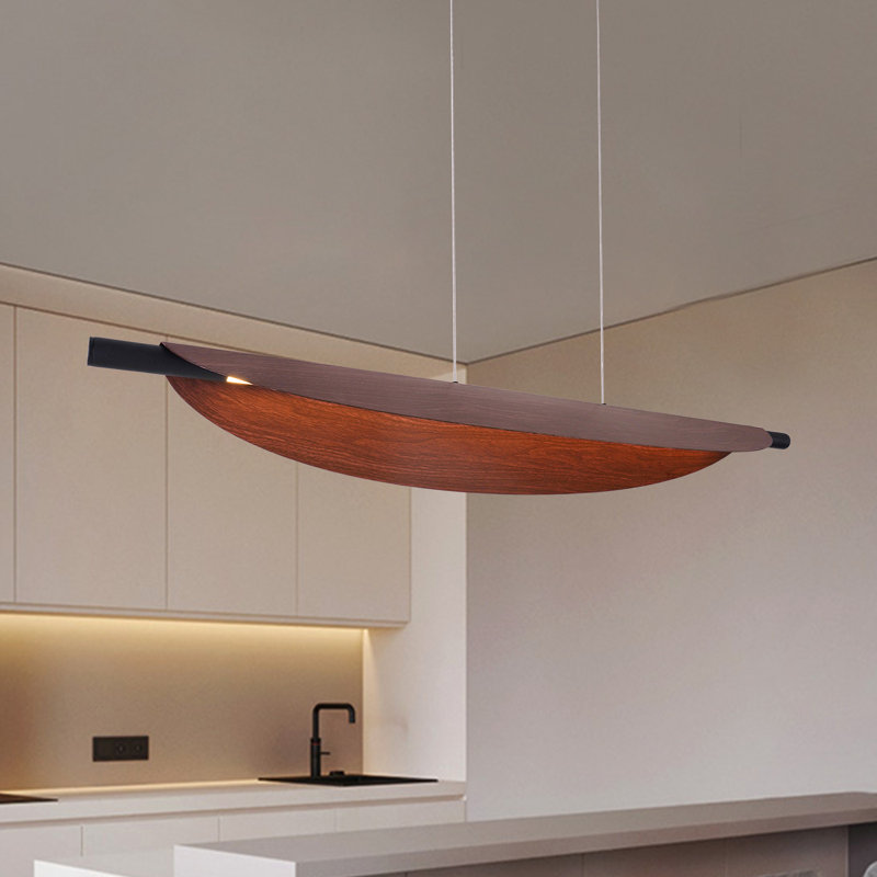 Modern Creative Leaf Led Chandelier Lighting For Dining Room