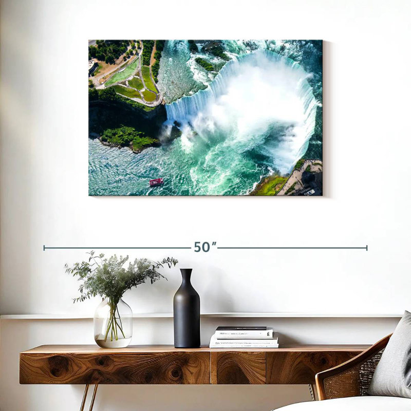 Alvord Niagara Falls d'en haut, H 24 po x l 36 po