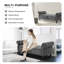 Chaise longue avec accoudoirs capitonnés Dejonnae-1105005246