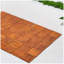 8-Slat Acacia Interlocking Deck Tile (Set of 10 Tiles)