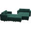 Canapé de rangement modulaire en velours Vashudev-1779531748