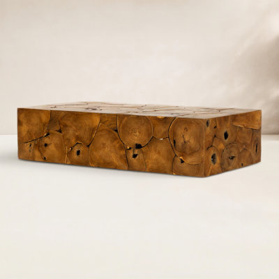 Gwyneth 65'' Teak Outdoor Coffee Table