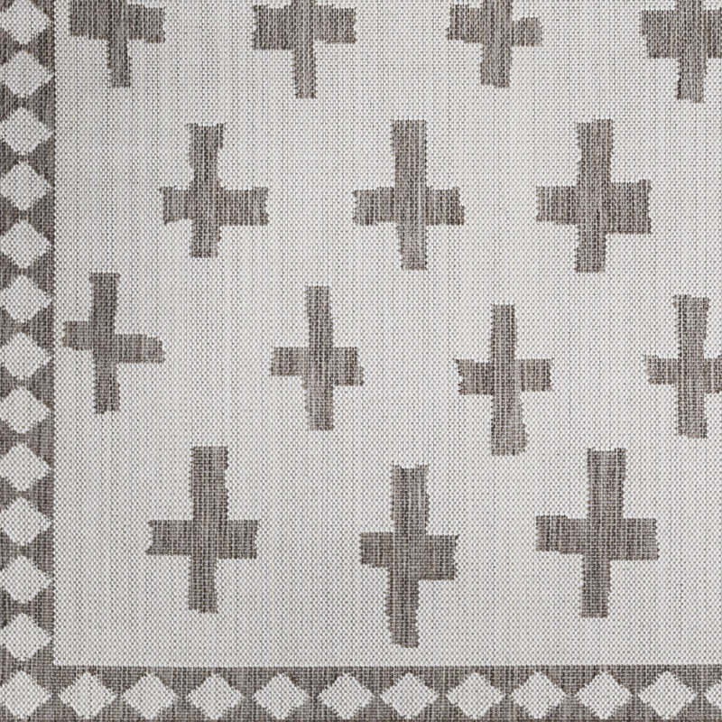 Aness Geometric Rug, Runner 2'7" x 7'3"