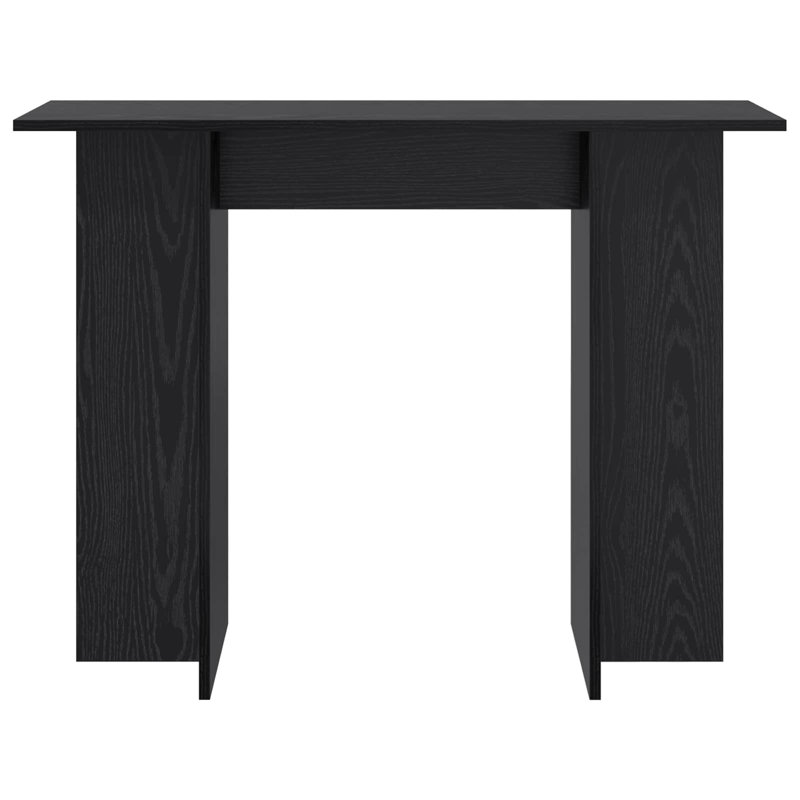 100 cm W Console Table, Black Oak, Black Oak, Black Oak