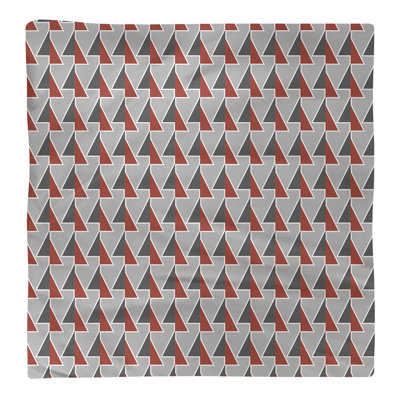 Serviette de table en coton à motif de flèches déplacées
