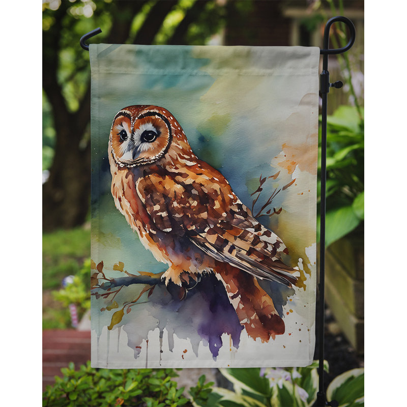 Drapeau de jardin Tawny Owl_DAC3278