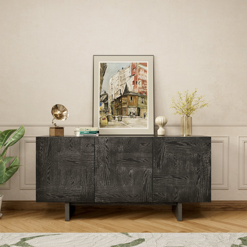 Kredell 63''W Wood Buffet Sideboard