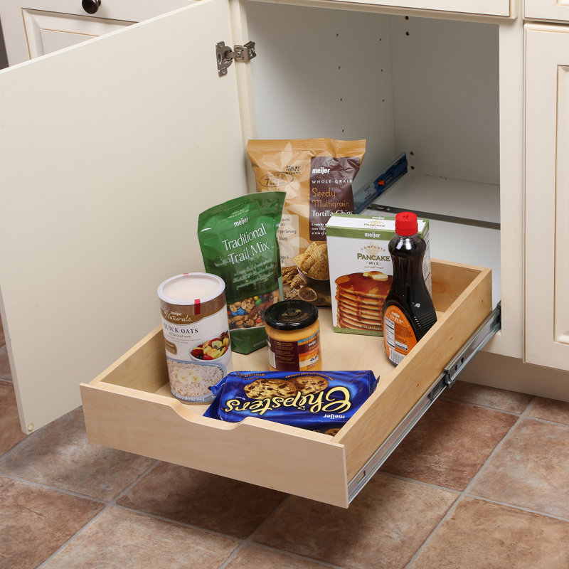 Wood Pull Out Drawer