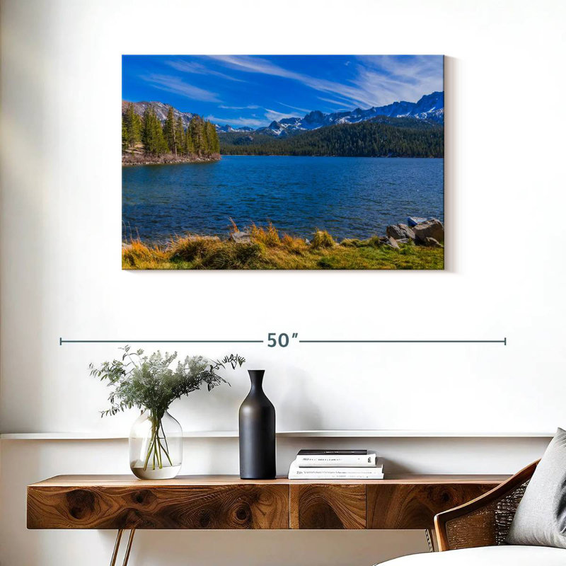 Peaceful Lake George, H 24 po x l 36 po