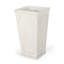Pot à fleurs - Oxyde de magnésium blanc antique pour la décoration extérieure. 15,71 po P x P 29,97 po, jardins de 26,85 lb. 15,71 po de profondeur, largeur, 29,97 po de hauteur, lb Poids