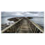 «Wooden Pier on North Irish Coastline», reproduction d'impression-35125709-35125713