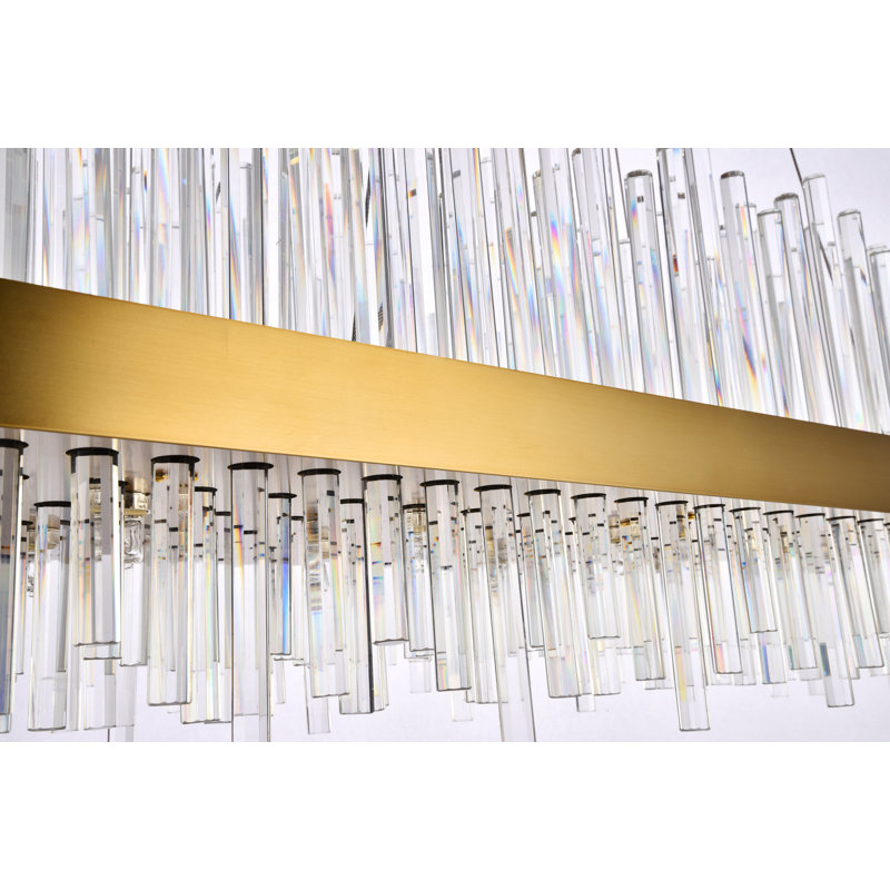 Lustre tambour unique Dalton, Doré, H 14 po x l 25 po x P 25 po, 16 lumières