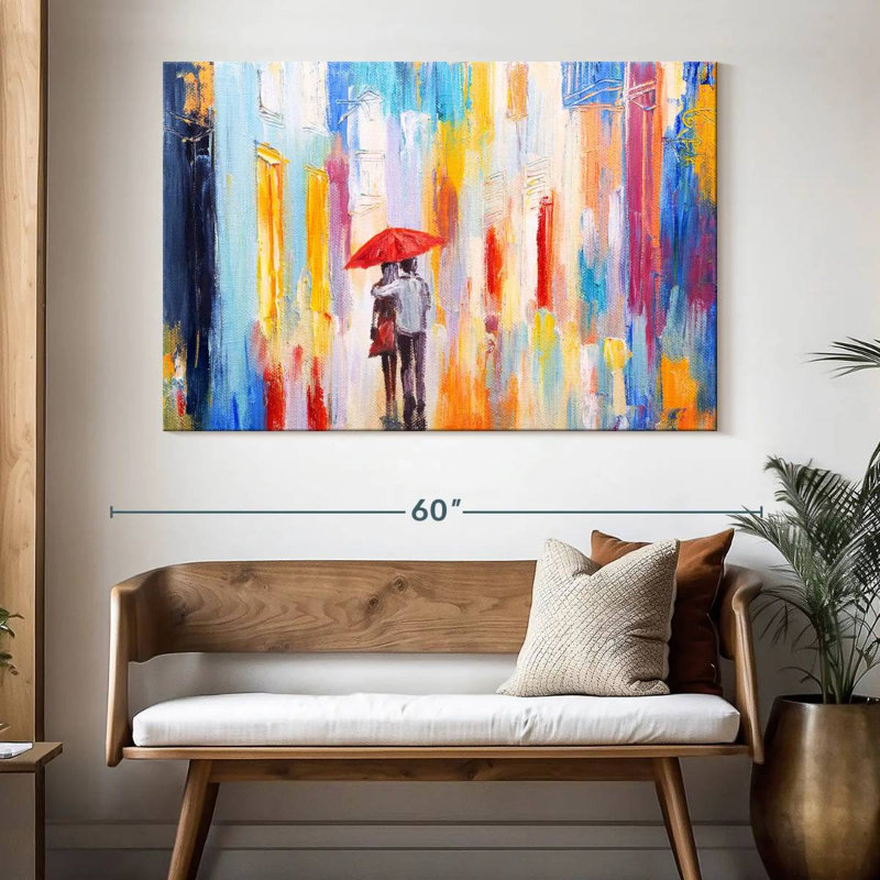 Hardie Couple Abstract, H 34 po x l 51 po