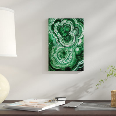 « malachite ii », impression sur toile