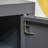 Versatile Industrial Side Table With Lockable Door And Adjustable Shelf For Home Spaces