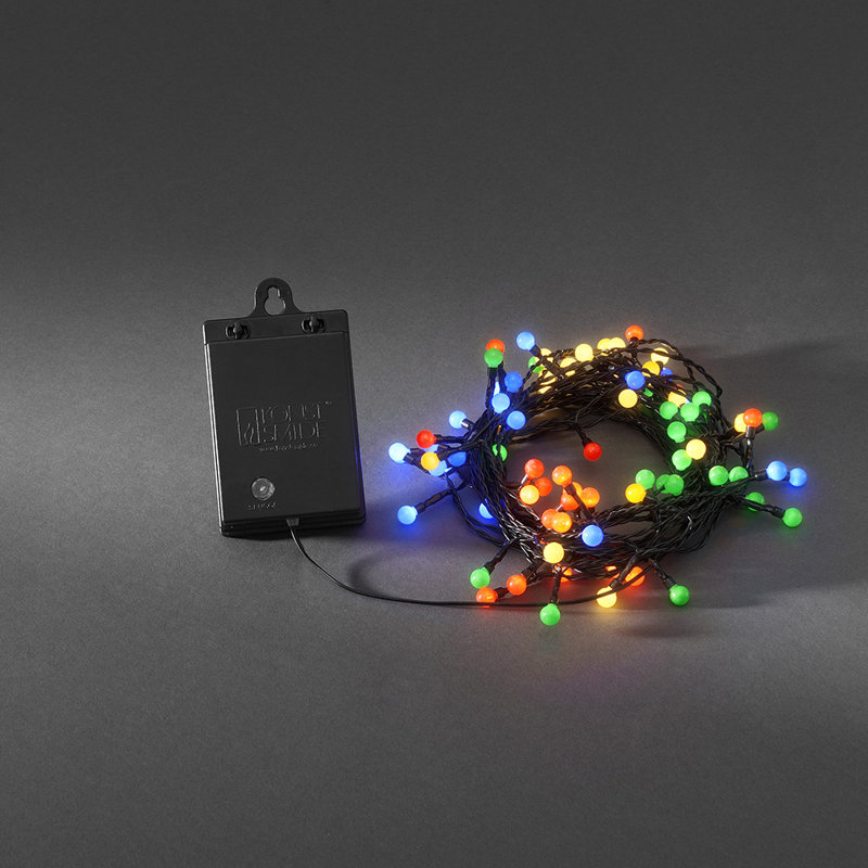 Berry String Lighting, Multi-coloured