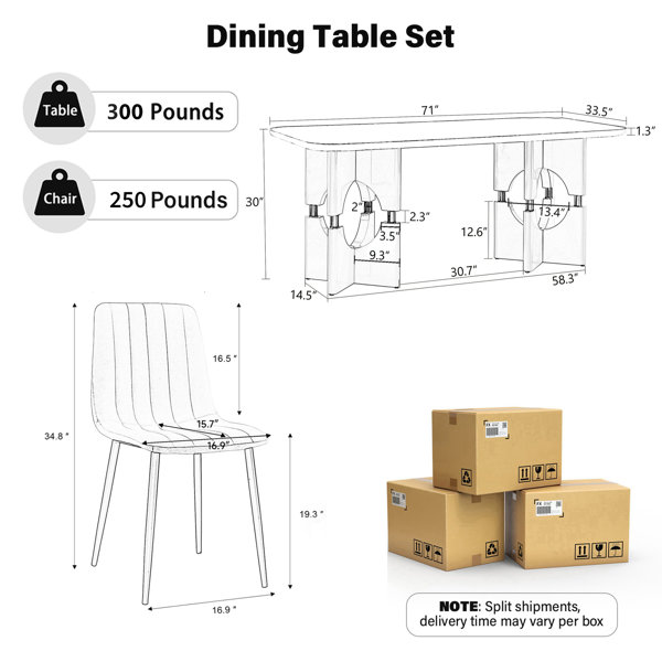 Dimensions du produit