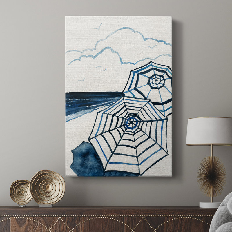 Croquis de la côte Long Beach - galerie Cavas sur mesure, H 48 po x l 32 po