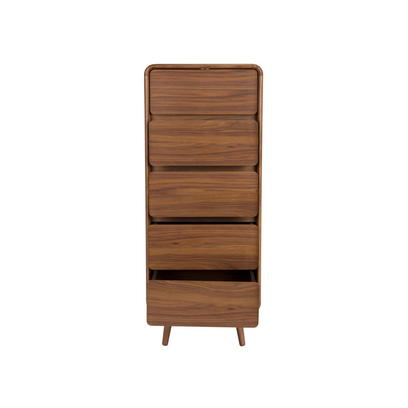 Cabinet Solid Wood Accent Cabinet, Brown