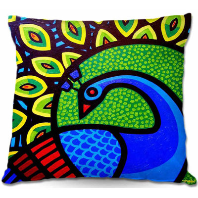 Coussin canapé peacock