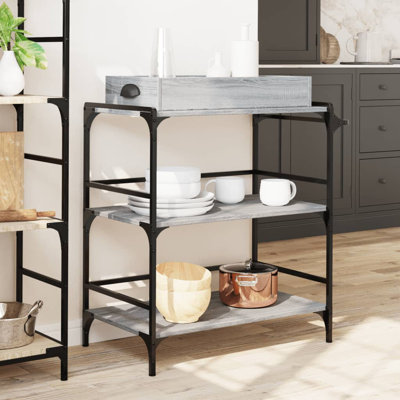 Osterman Metal Bar Cart
