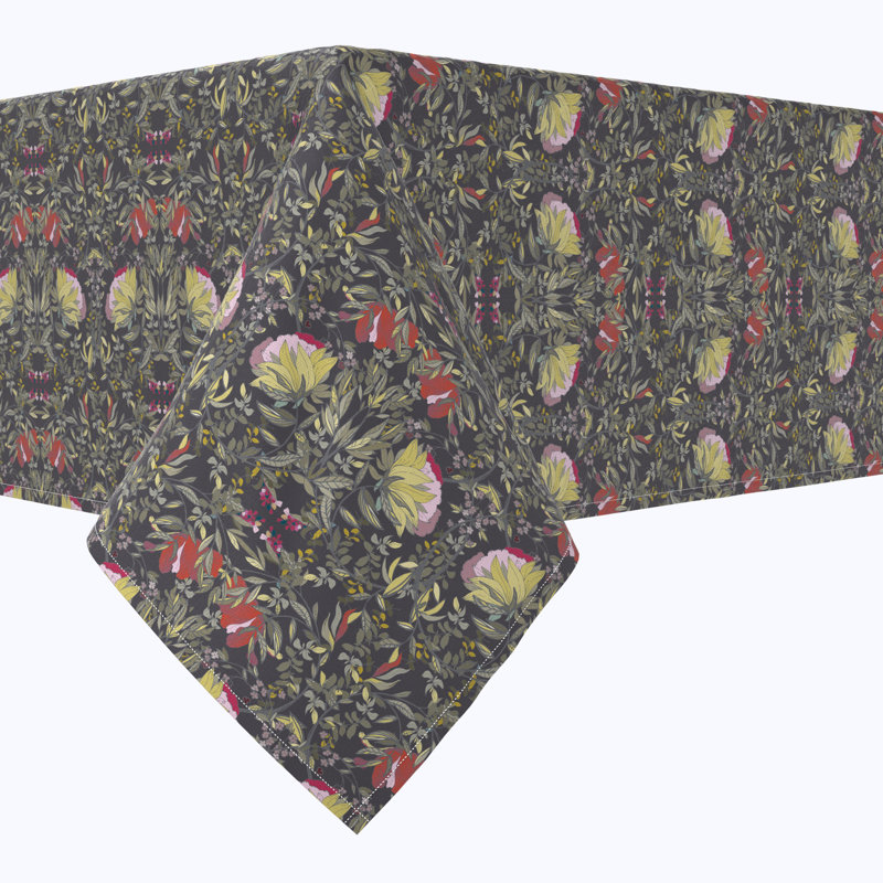 Floral 58 Cotton Tablecloths, 84" x 60"