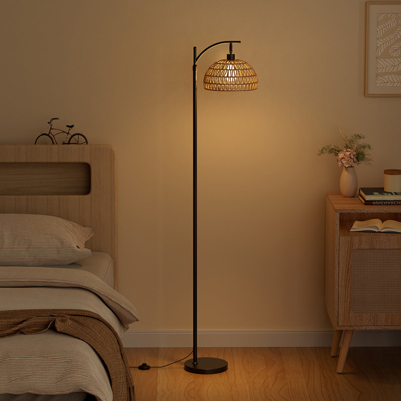 160cm Polished Torchiere Floor Lamp