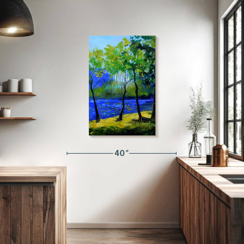 Alvord - rivière bleue mystique, H 36 po x l 24 po