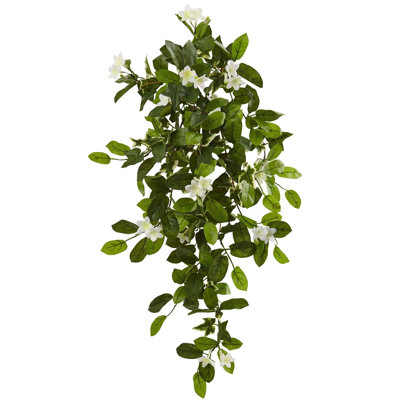 Stephanotis & Ivy Hanging Artificial Plant