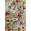 Tapis décoratif lavable à motif floral et coloré-119151891