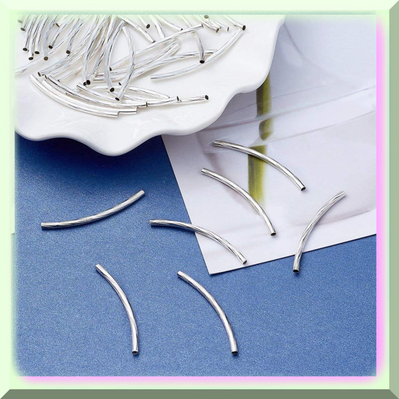Twist Noodle Spacer Beads 200Pcs