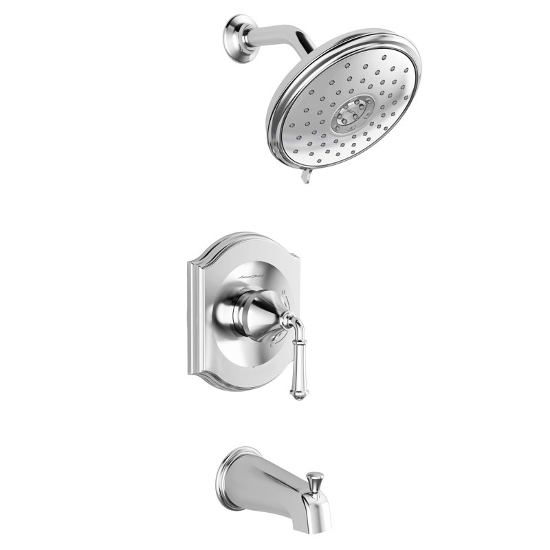 Robinet de baignoire et douche Portsmouth, Chrome poli
