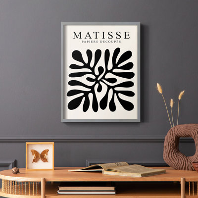 Matisse CXL III, reproduction d'art encadrée - bois massif