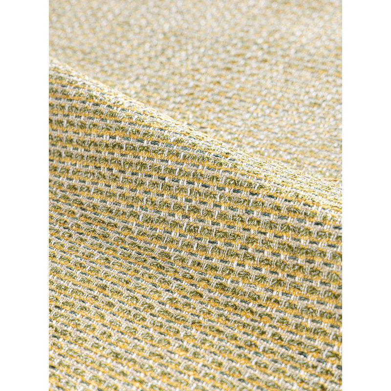 Performance 55% viscose filé, 45% tissu de similicuir de coton, Citron