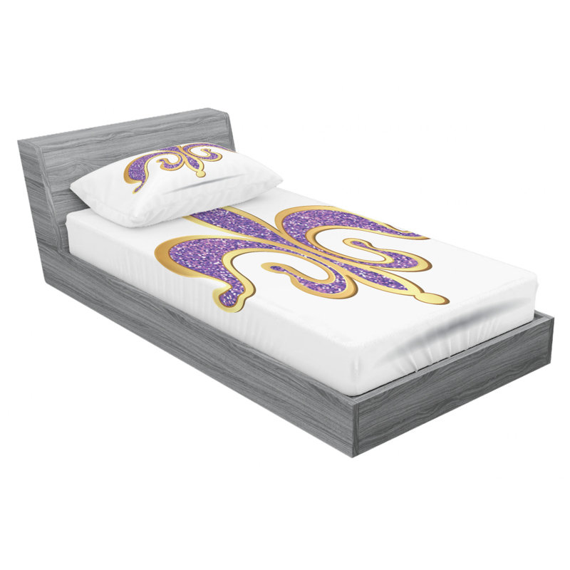 Microfiber Sheet Set, Twin XL Sheet Set with Fitted Sheet