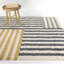 Tapis rayé gris anthracite Leiarna-71470734