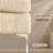 Corduroy Modular Sectional Seat - Removable Back Cushion & Easy Assembly-506243182