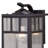 Avaline 9.5 in. H 1-Light Oil Burnished Bronze Mission Outdoor Wall Sconce made of Durable Steel, Clear Seeded Glass Shade, LED Compatible, Use for Exterior Porch Patio Front Door or Garage-116261191-116261189-116261188