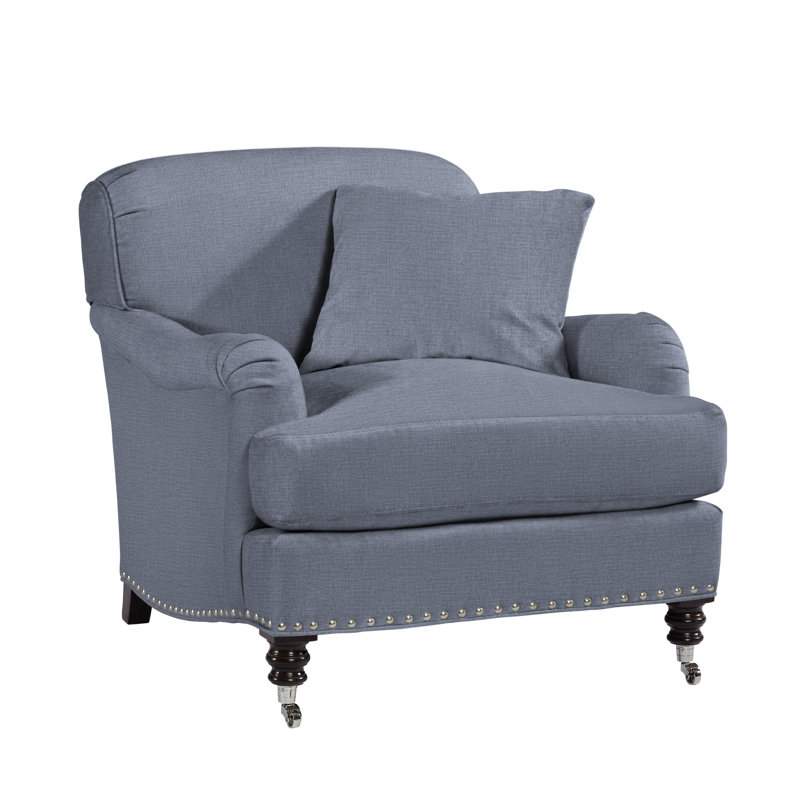 Fauteuil Albert, Bleu Affinity