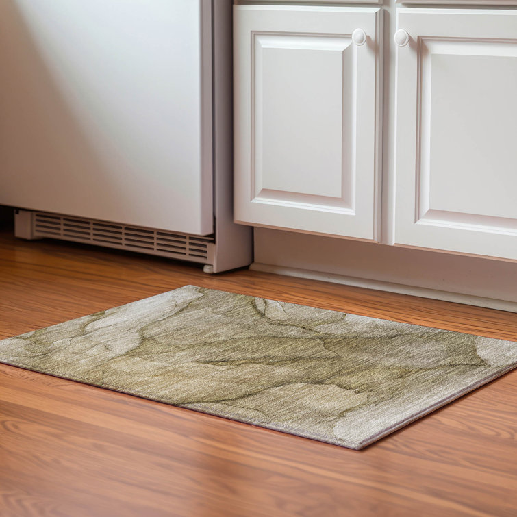 Premium Machine Washable Cerrito AMF607 Brown Rug