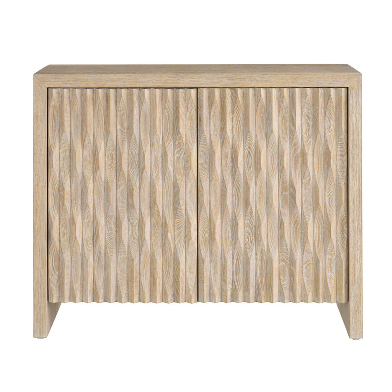 Modern Accent Cabinet, Gray